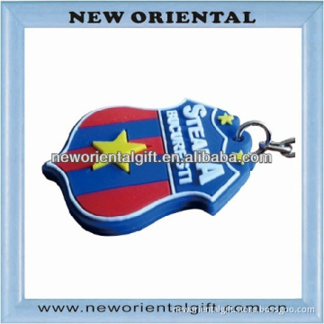 Custom made one side 3d pvc keychain for events